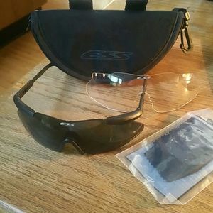 ESS Eyewear Ice 2x Tactical Eyeshield Kit Black